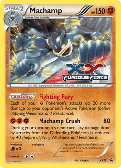 Machamp XY13 XY Black Star Promos