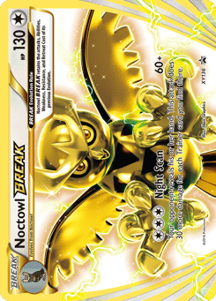Noctowl BREAK XY136 XY Black Star Promos