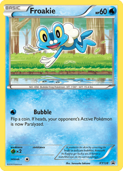 Froakie XY138 XY Black Star Promos