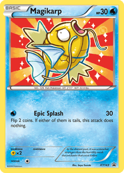 Magikarp XY143 XY Black Star Promos