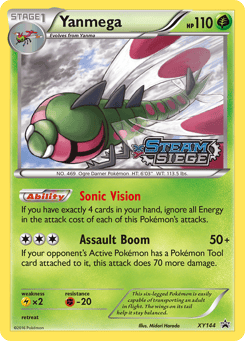 Yanmega XY144 XY Black Star Promos