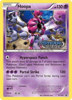 Hoopa XY147 XY Black Star Promos