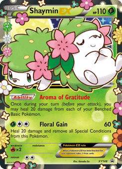 Shaymin-EX XY148 XY Black Star Promos