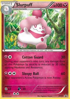 Slurpuff XY15 XY Black Star Promos