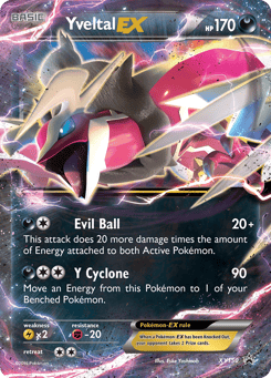 Yveltal-EX XY150 XY Black Star Promos