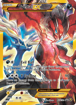 Yveltal-EX XY150a XY Black Star Promos