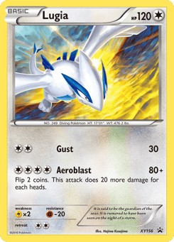 Lugia XY156 XY Black Star Promos