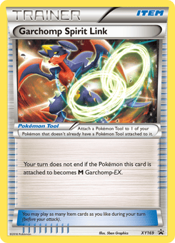 Garchomp Spirit Link XY169 XY Black Star Promos