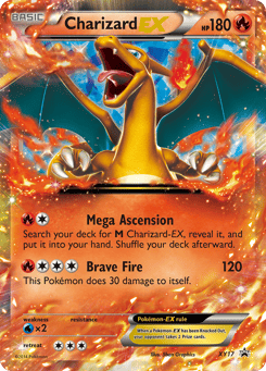 Charizard-EX XY17 XY Black Star Promos