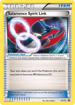 Salamence Spirit Link XY172 XY Black Star Promos