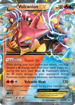 Volcanion-EX XY173 XY Black Star Promos