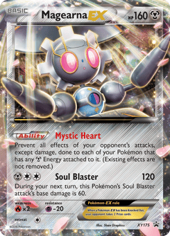 Magearna-EX XY175 XY Black Star Promos