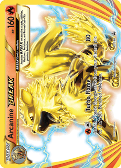 Arcanine BREAK XY180 XY Black Star Promos