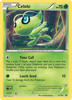 Celebi XY187 XY Black Star Promos