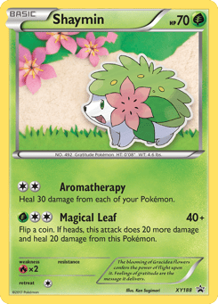 Shaymin XY188 XY Black Star Promos