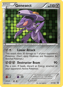 Genesect XY196 XY Black Star Promos