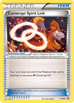 Camerupt Spirit Link XY199 XY Black Star Promos