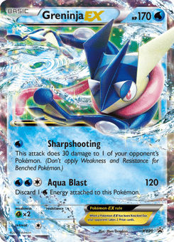 Greninja-EX XY20 XY Black Star Promos