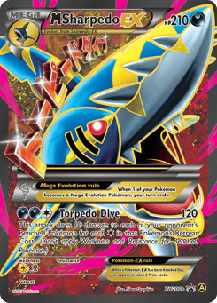 M Sharpedo-EX XY200a XY Black Star Promos