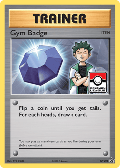Gym Badge XY203 XY Black Star Promos