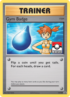 Gym Badge XY204 XY Black Star Promos