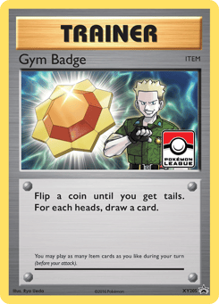 Gym Badge XY205 XY Black Star Promos