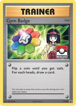 Gym Badge XY206 XY Black Star Promos