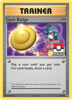 Gym Badge XY208 XY Black Star Promos