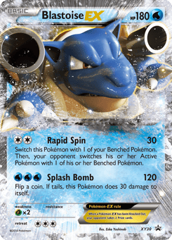Blastoise-EX XY30 XY Black Star Promos
