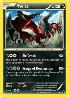 Yveltal XY32 XY Black Star Promos