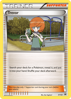 Trevor XY33 XY Black Star Promos