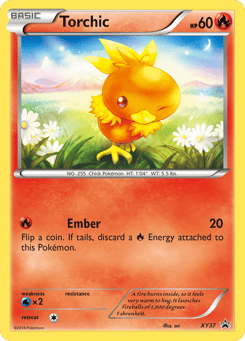 Torchic XY37 XY Black Star Promos