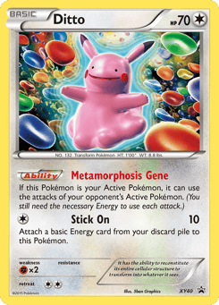 Ditto XY40 XY Black Star Promos