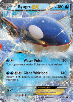 Kyogre-EX XY41 XY Black Star Promos