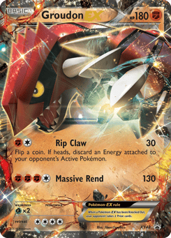 Groudon-EX XY42 XY Black Star Promos