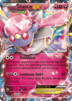 Diancie-EX XY43 XY Black Star Promos
