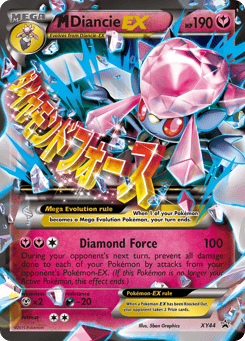 M Diancie-EX XY44 XY Black Star Promos
