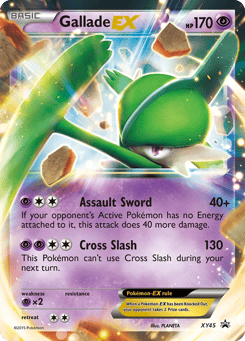 Gallade-EX XY45 XY Black Star Promos