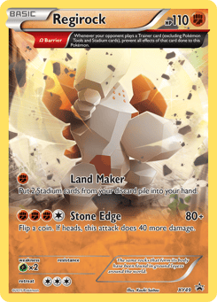Regirock XY49 XY Black Star Promos