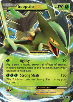 Sceptile-EX XY53 XY Black Star Promos