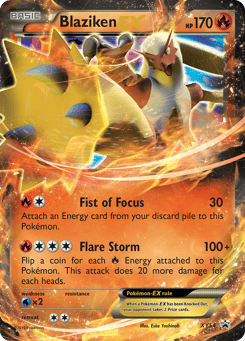 Blaziken-EX XY54 XY Black Star Promos