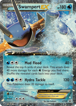 Swampert-EX XY55 XY Black Star Promos