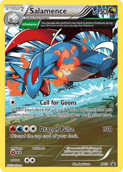 Salamence XY59 XY Black Star Promos