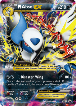 M Absol-EX XY63 XY Black Star Promos