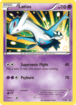 Latios XY65 XY Black Star Promos