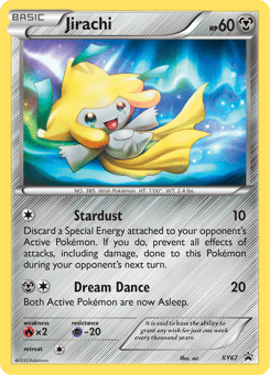 Jirachi XY67 XY Black Star Promos
