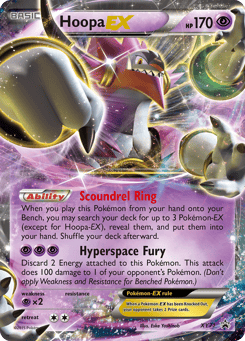 Hoopa-EX XY71 XY Black Star Promos