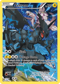 Zekrom XY76 XY Black Star Promos