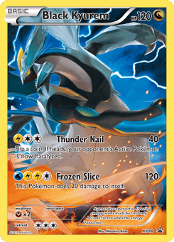 Black Kyurem XY80 XY Black Star Promos