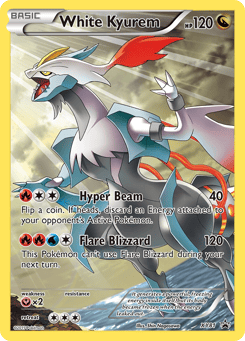 White Kyurem XY81 XY Black Star Promos